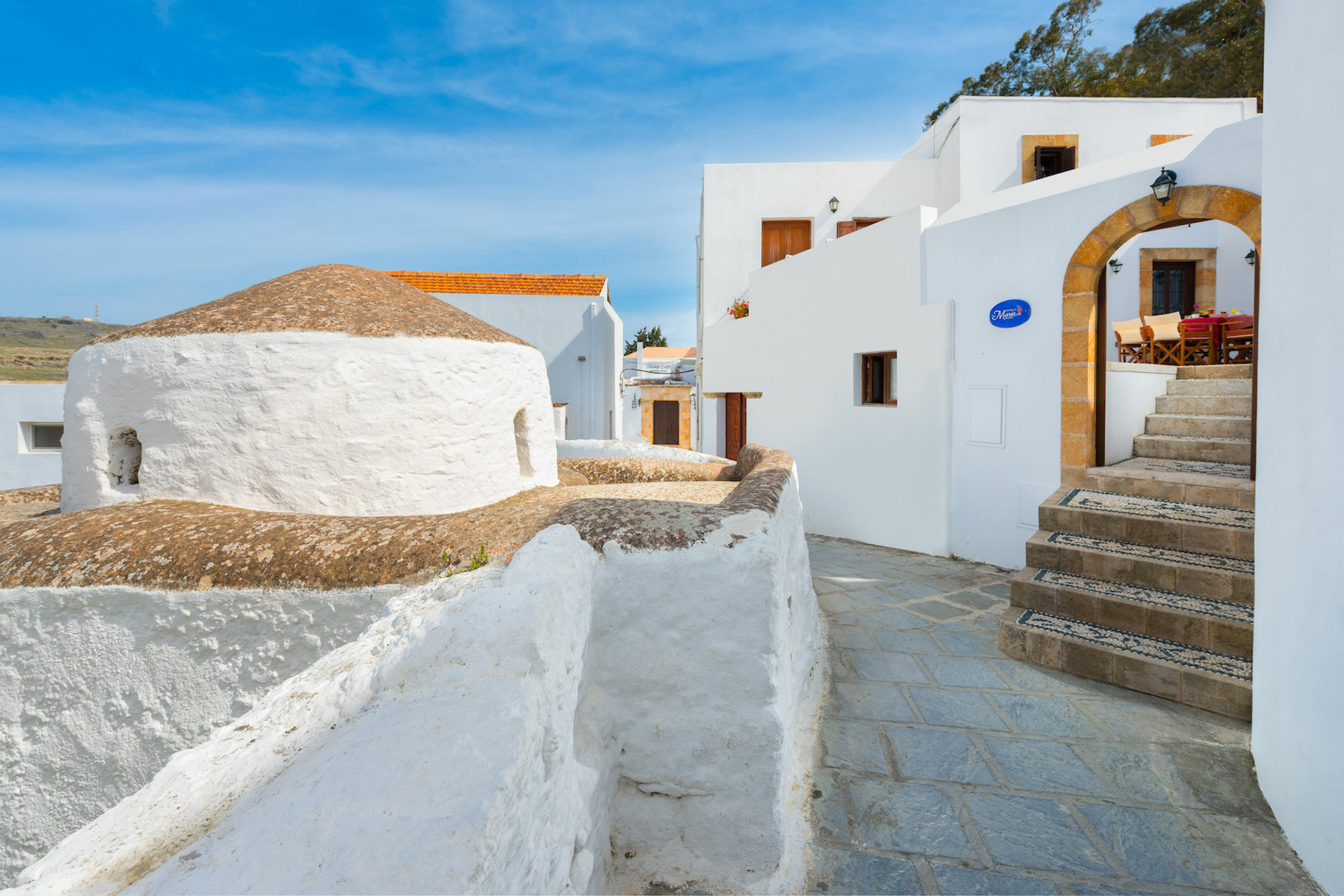 Residenza Maria Lindos Villa Exterior foto